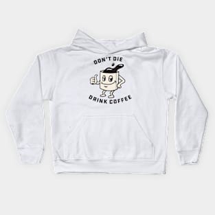 Coffee Boy Kids Hoodie